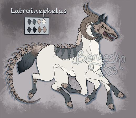 Simple, with one body shot and a color palette.